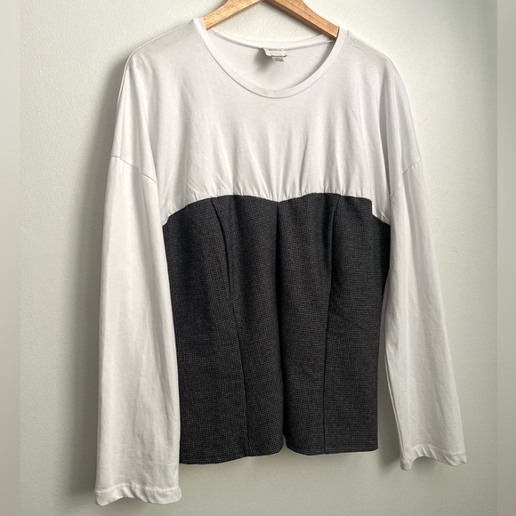 Maeve Twofer Long-Sleeve Corset Top - Picture 4 of 14